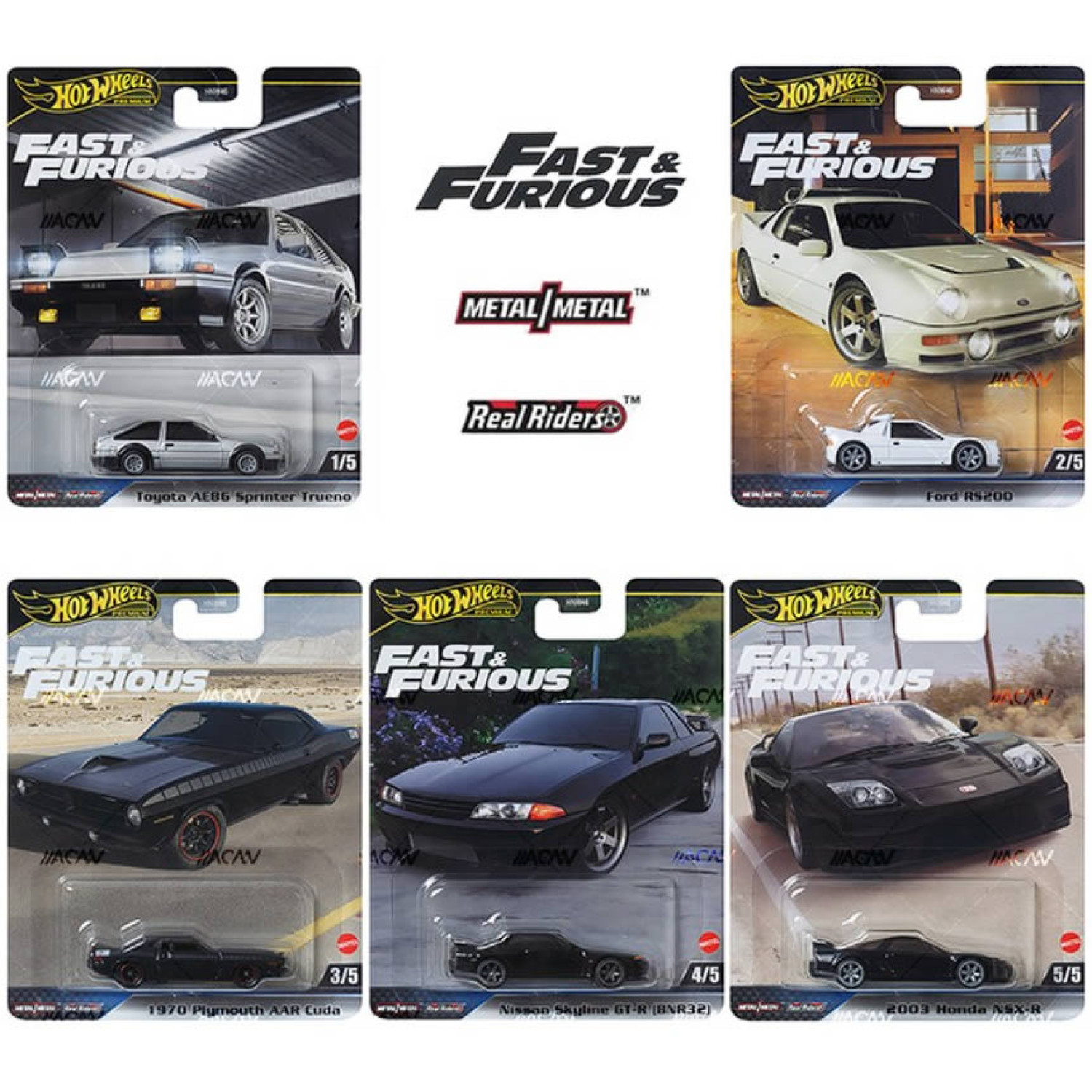 SET Fast & Furious Premium 2024 E Case