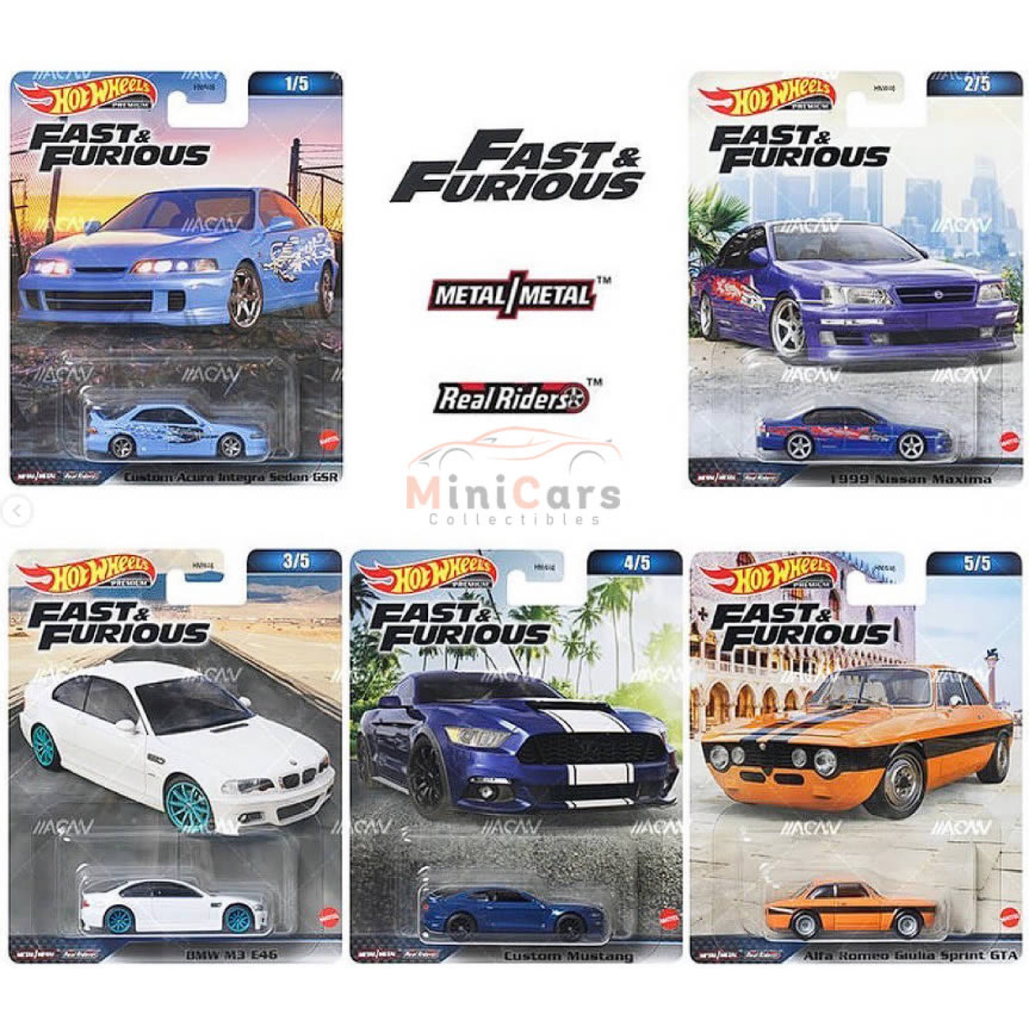 SET Fast & Furious Premium 2023 C Case