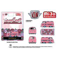 (Preorder) 1960 Volkswagen Delivery Shor Van Lowriders – Metallic Pink