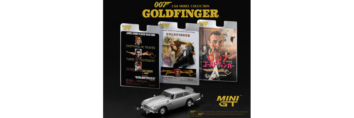 (Preorder) Aston Martin DB5 James Bond 007 Goldfinger