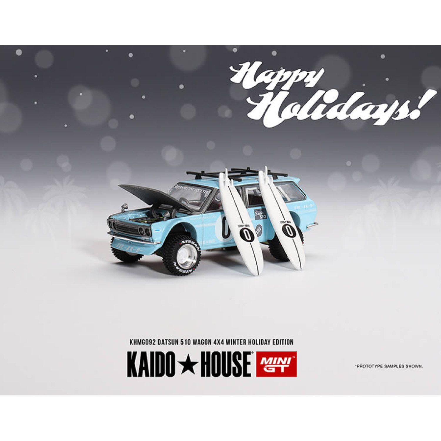 Datsun 510 Wagon Kaido GT Surf Safari RS Winter Holiday #92