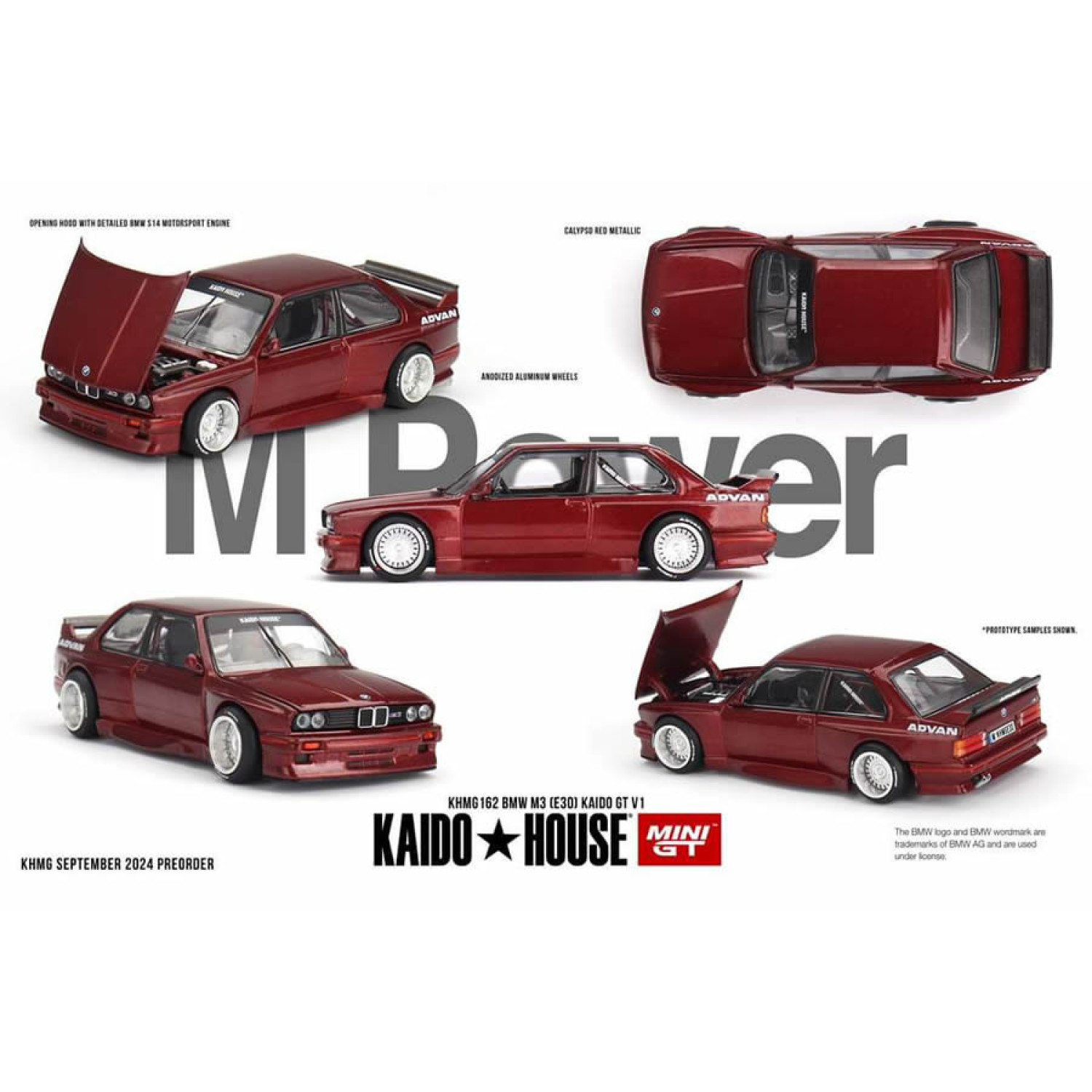 (Preorder) BMW M3 (E30) Kaido GT V1 #162