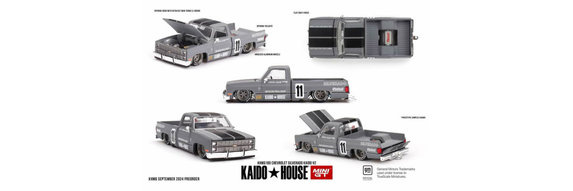 Chevrolet Silverado Kaido V2 GRAY #160