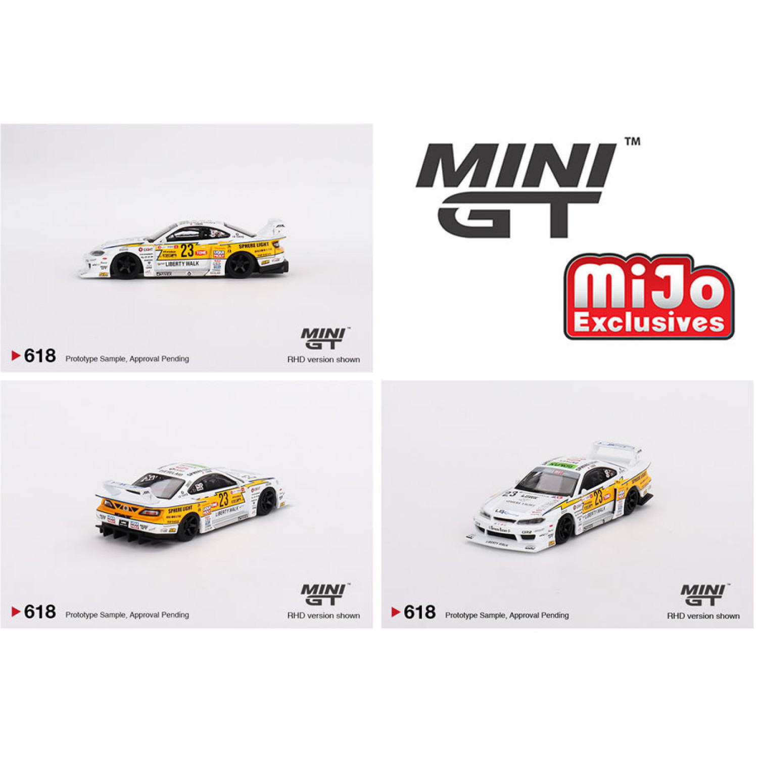 (Preorder) Nissan LB-Super Silhouette S15 SILVIA #23 2022 Goodwood Festival of Speed
