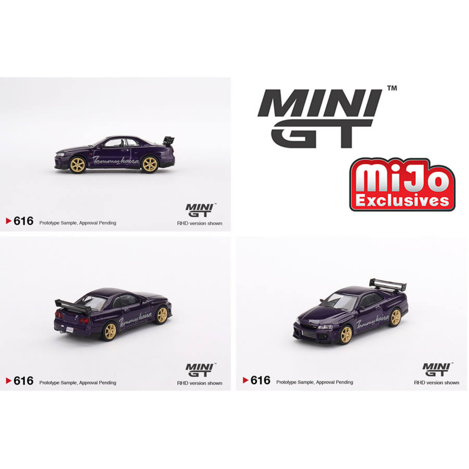 Nissan Skyline GT-R R34 Tommykaira R-z #616 Midnight Purple