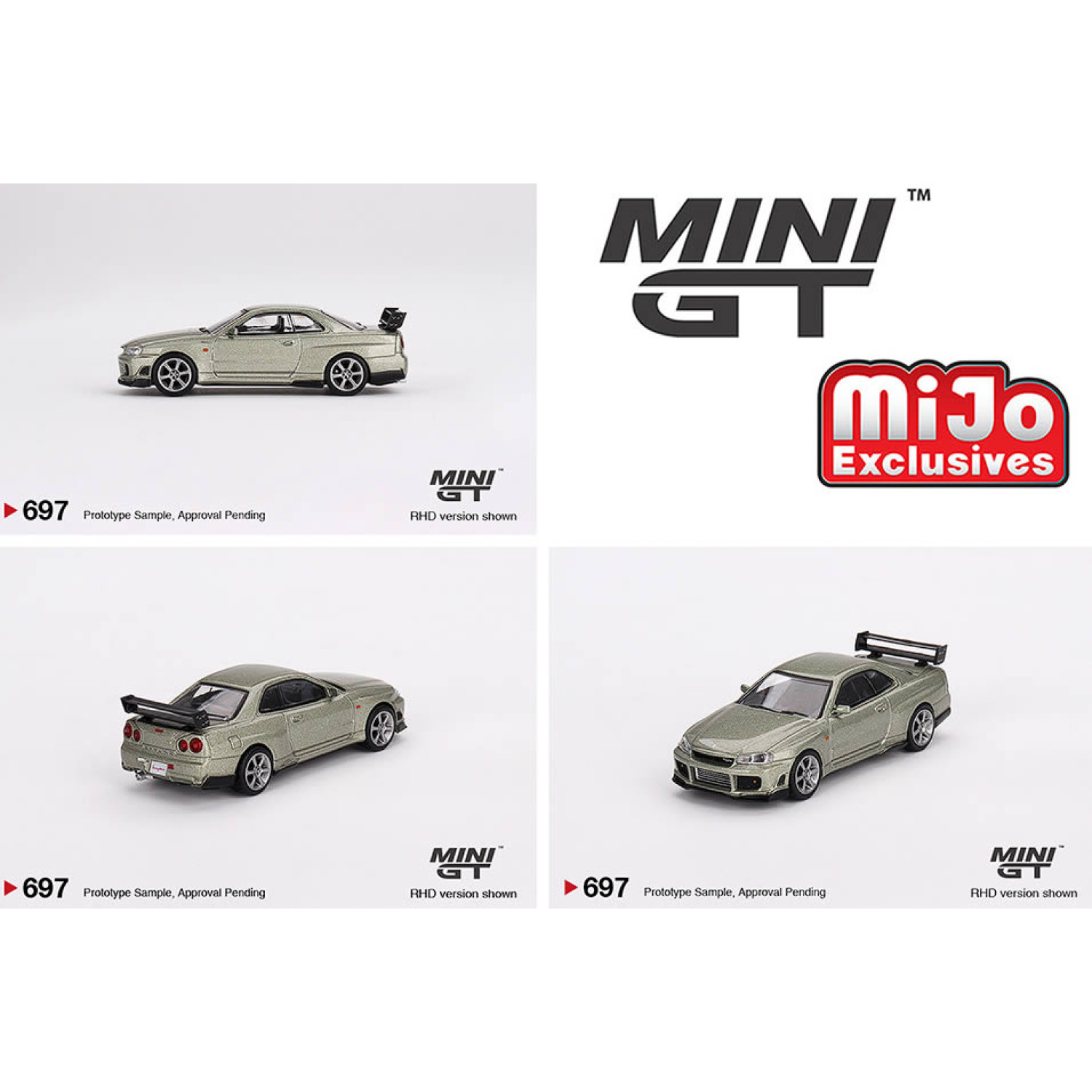 (Preorder) Nissan Skyline GT-R (R34)Tommykaira R-z Millenium – Jade